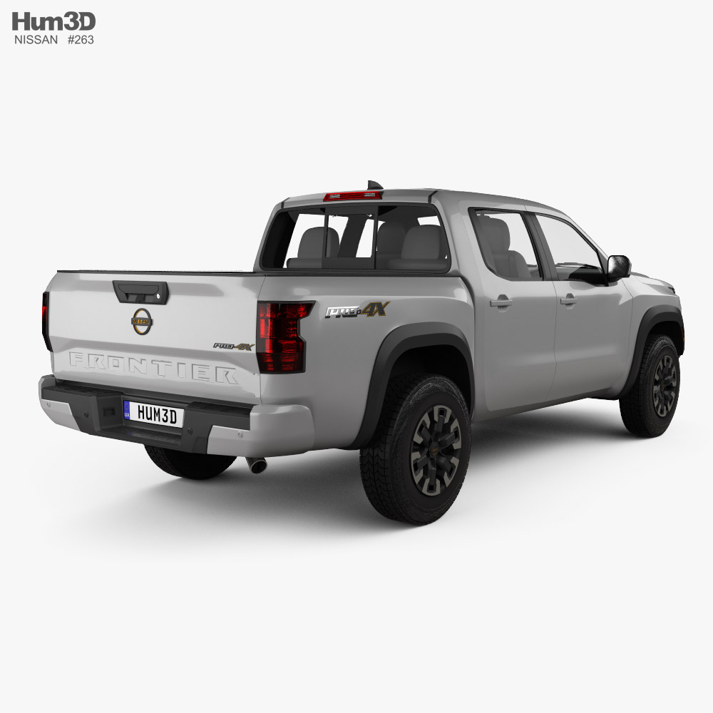 Nissan Frontier Pro-4X Crew Cab 2024 3D model