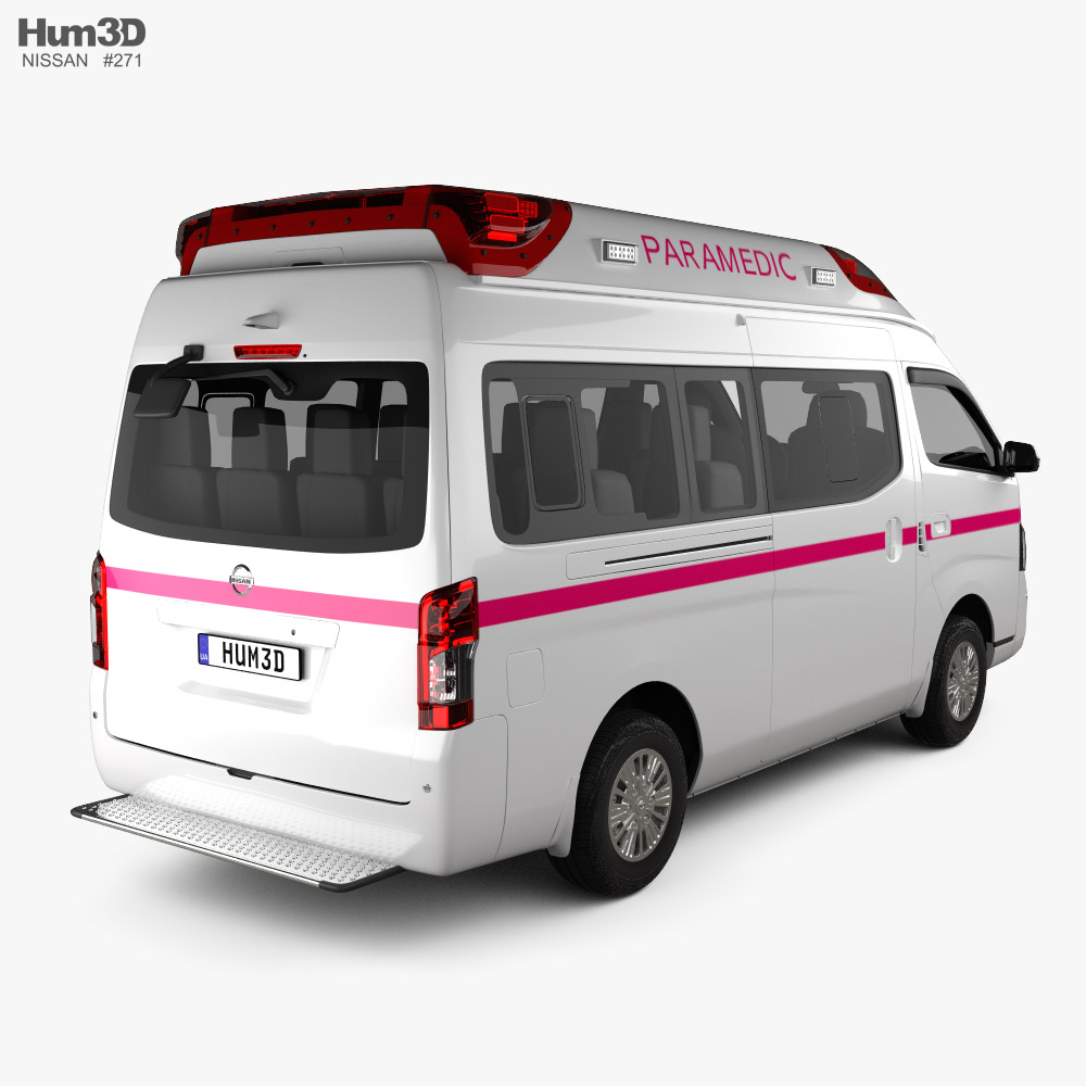 Nissan NV350 Ambulance 2024 3D model