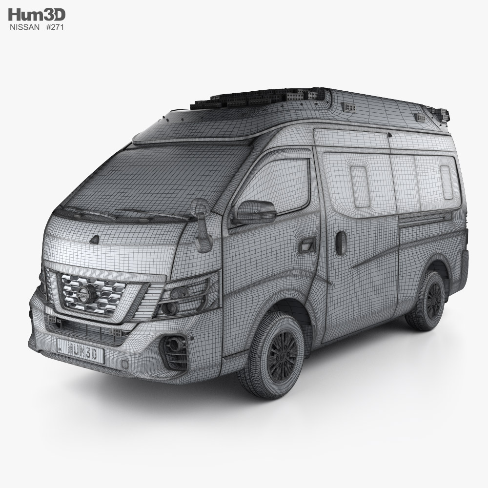 Nissan NV350 Ambulance 2024 3D model