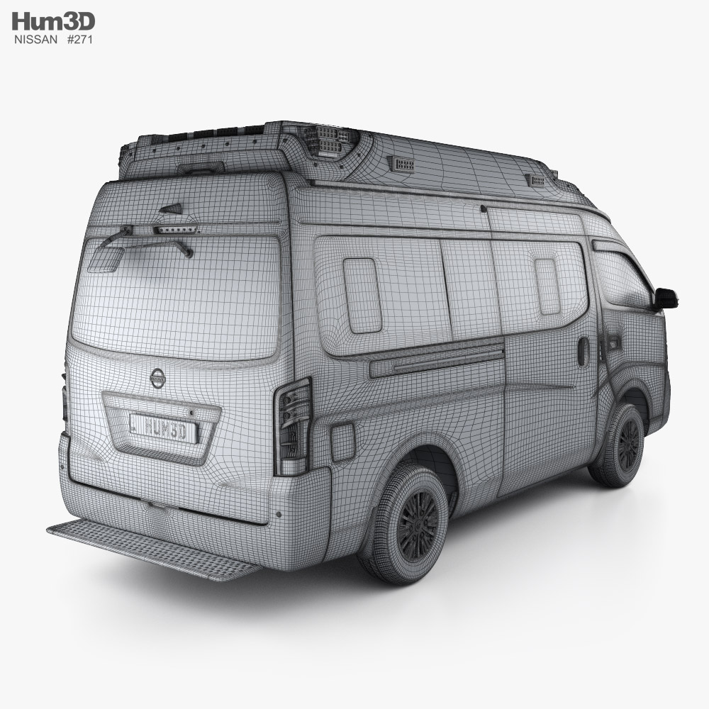 Nissan NV350 Ambulance 2024 3D model