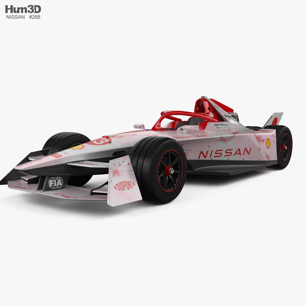 Nissan Formula E 2024 3D model