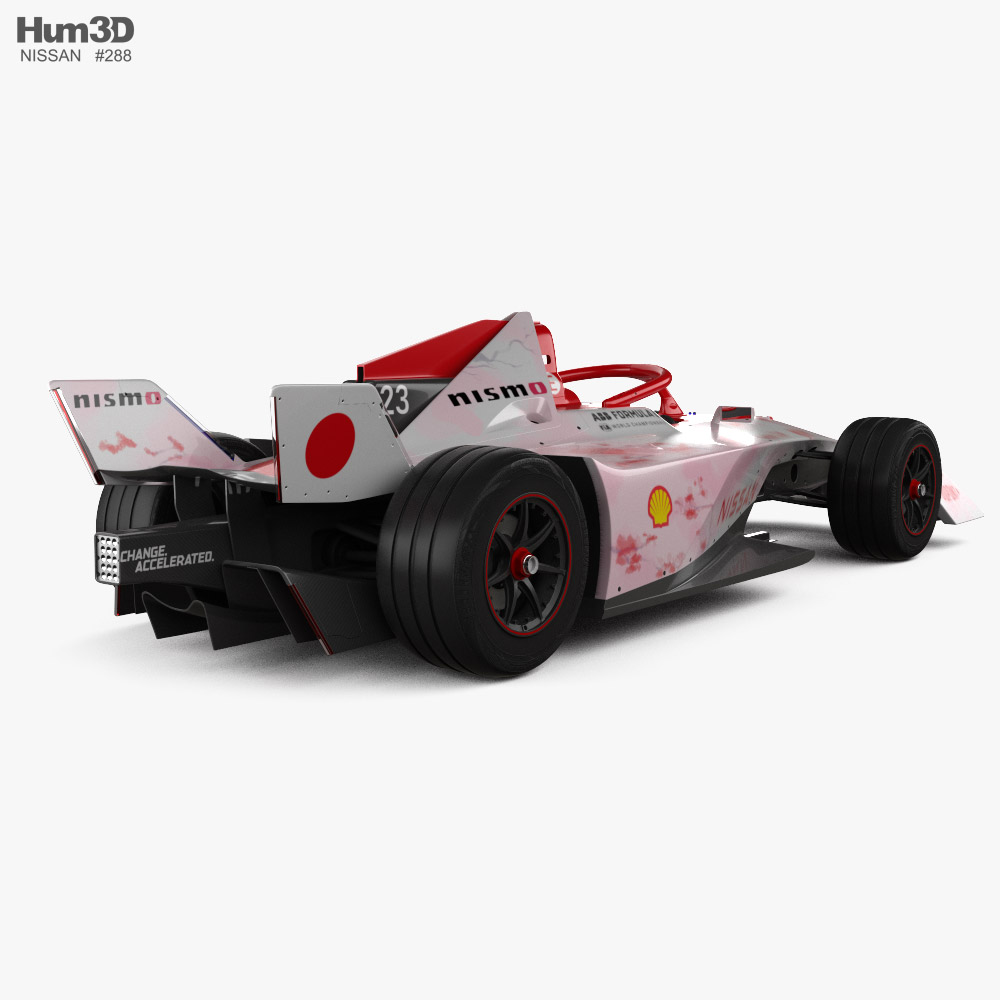 Nissan Formula E 2024 3D model