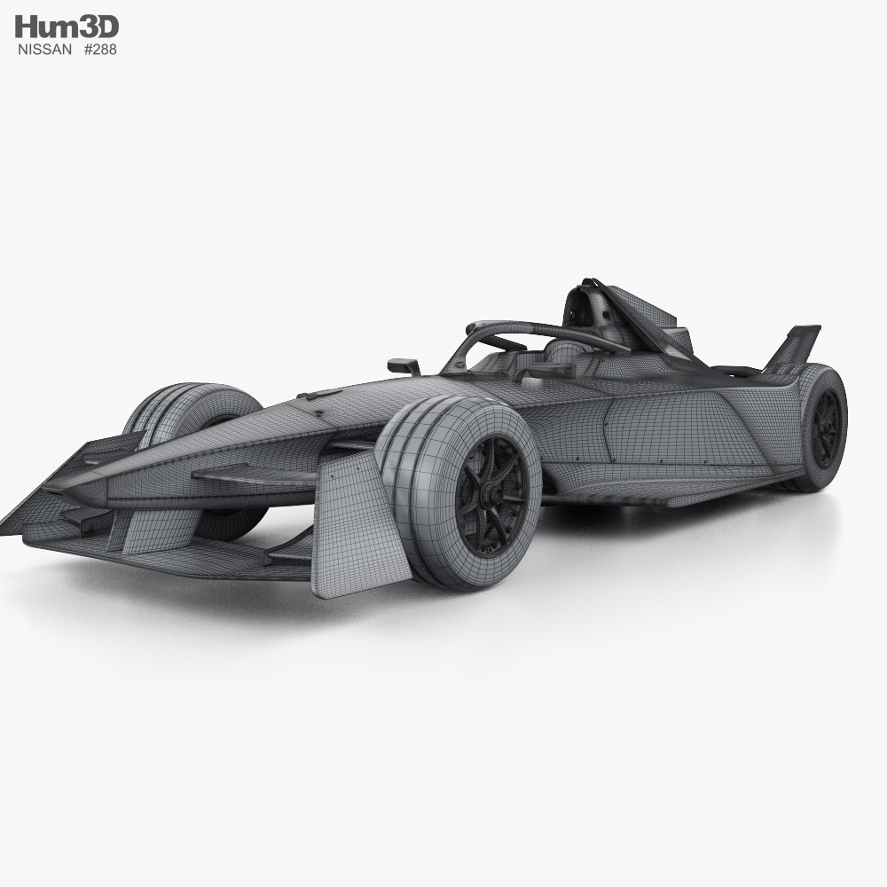 Nissan Formula E 2024 3D model