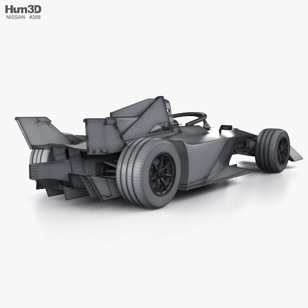 Nissan Formula E 2024 3D model