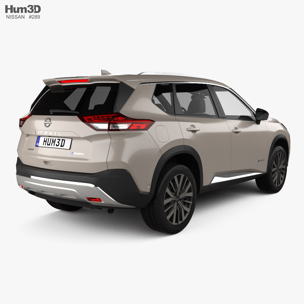 Nissan X-Trail e-POWER 2024 3D model