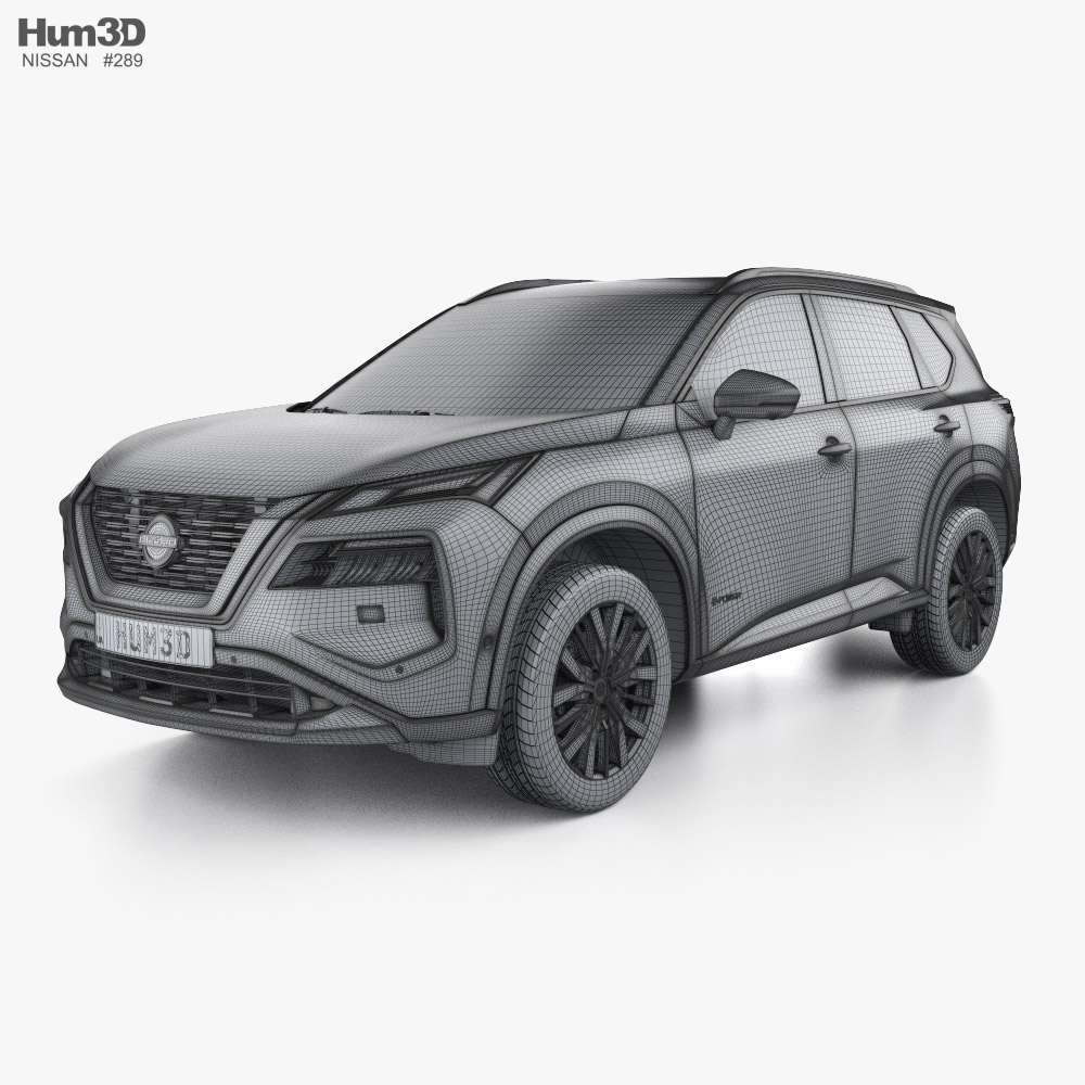 Nissan X-Trail e-POWER 2024 3D model