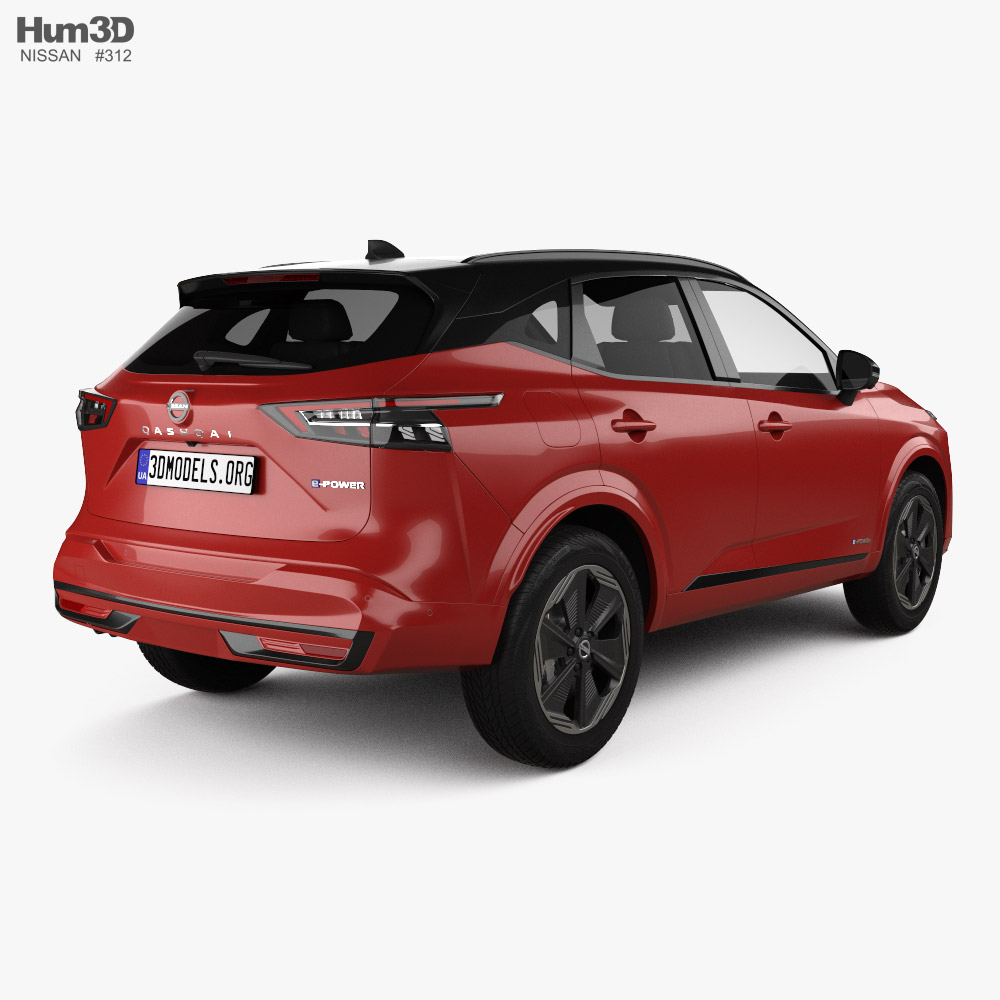 Nissan Qashqai N-Design 2024 3D model