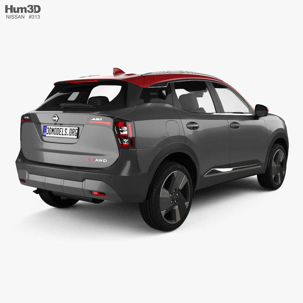 Nissan Kicks SR 2025 3D model