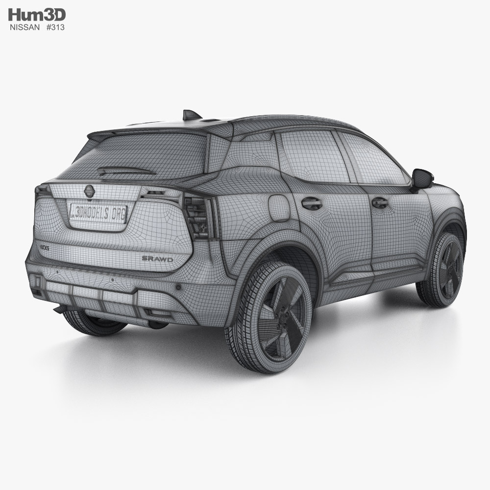 Nissan Kicks SR 2025 3D model