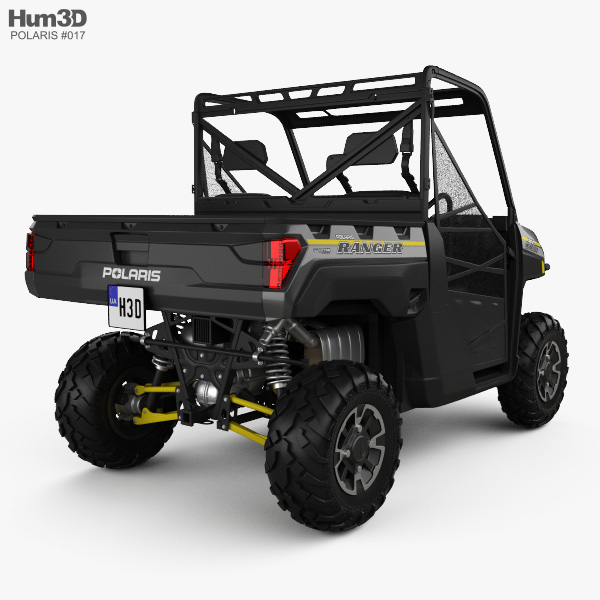 Polaris Ranger XP 1000 2019 3D model