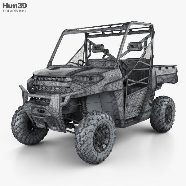 Polaris Ranger XP 1000 2019 3D model