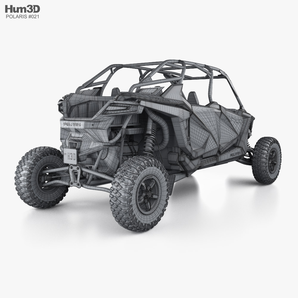 Polaris RZR Pro R 4 Sport 2024 3D model