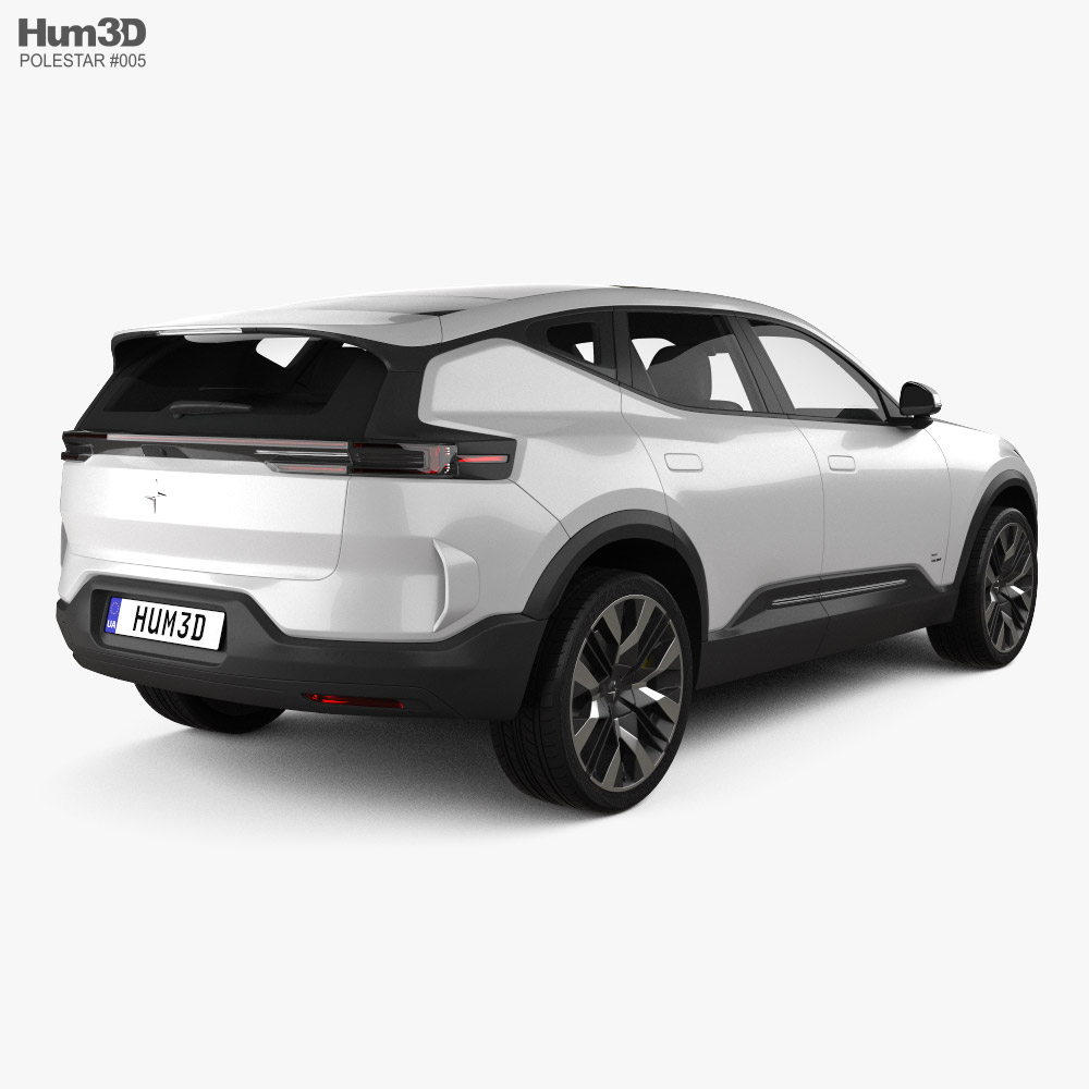 Polestar 3 2024 3D model