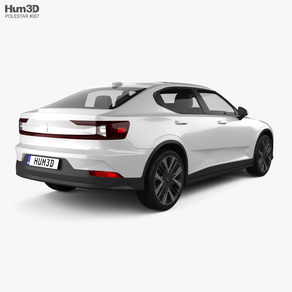 Polestar 2 2024 3D model