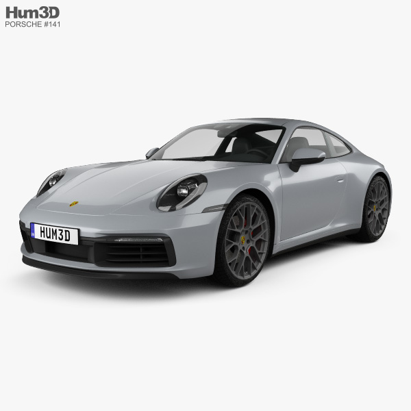 Porsche 911 Carrera 4S coupe 2022 3D model