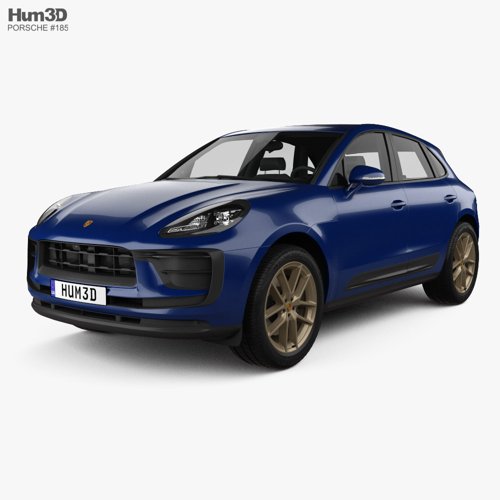 Porsche Macan 2024 3D model