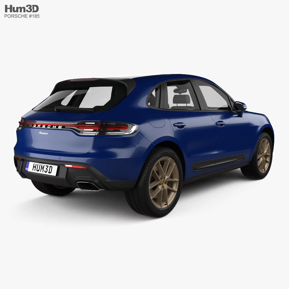 Porsche Macan 2024 3D model