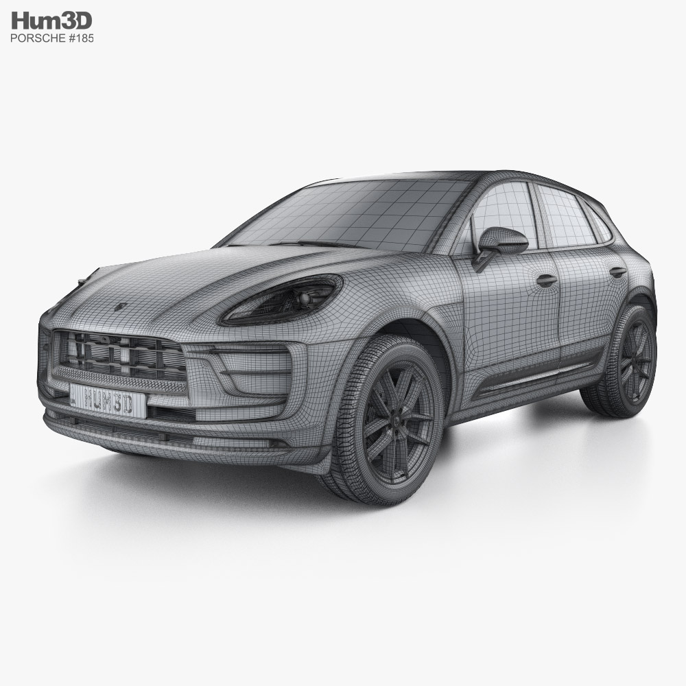 Porsche Macan 2024 3D model