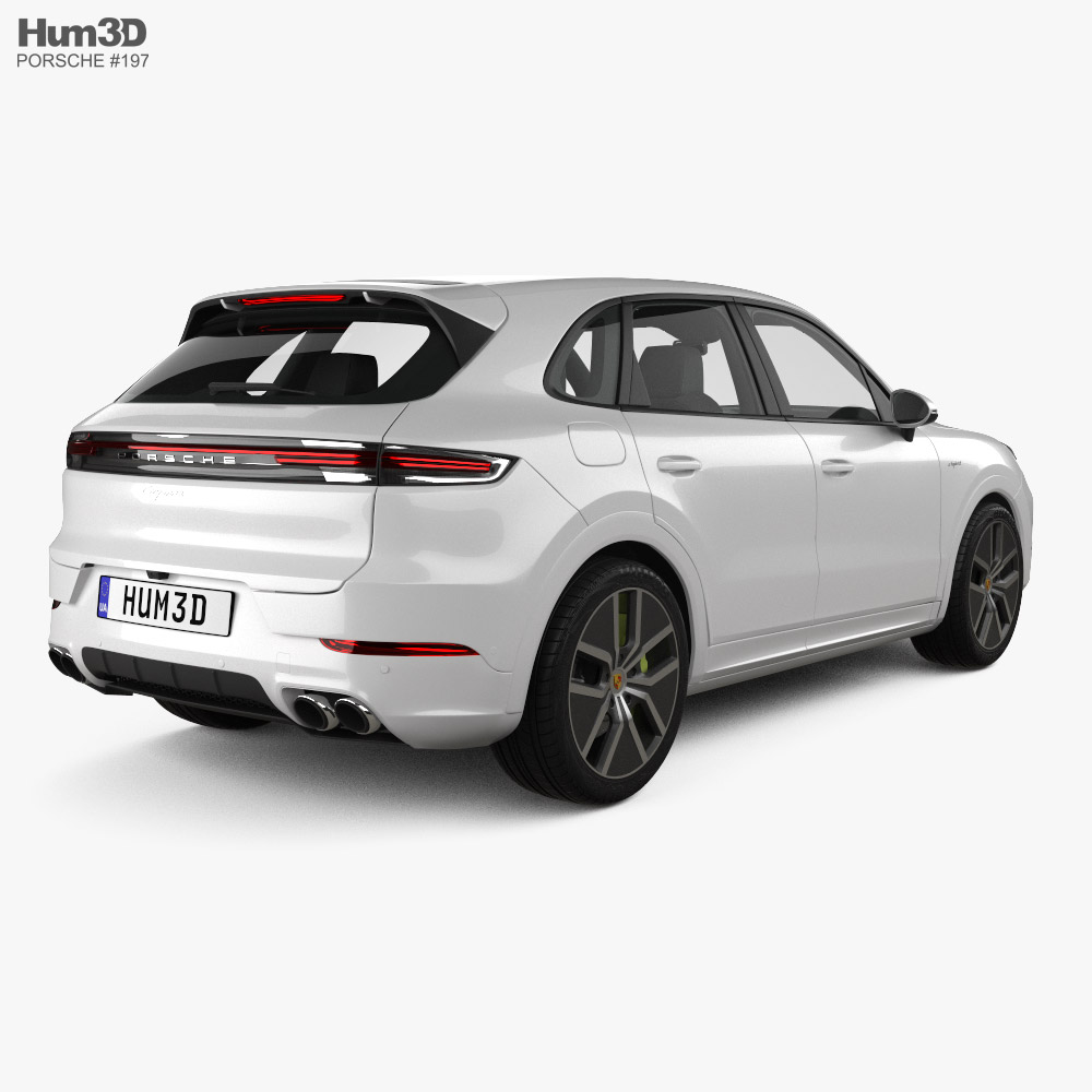 Porsche Cayenne E Hybrid 2024 3D model