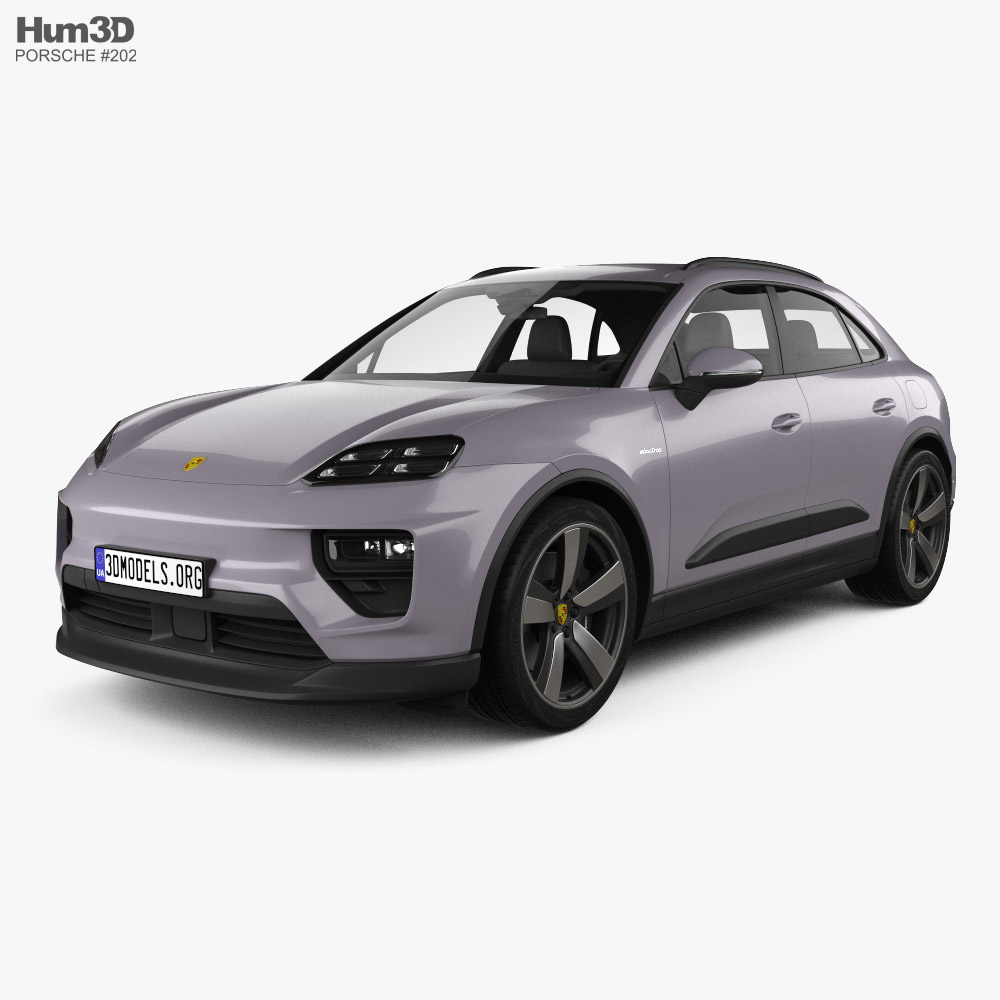 Porsche Macan 4 2024 3D model