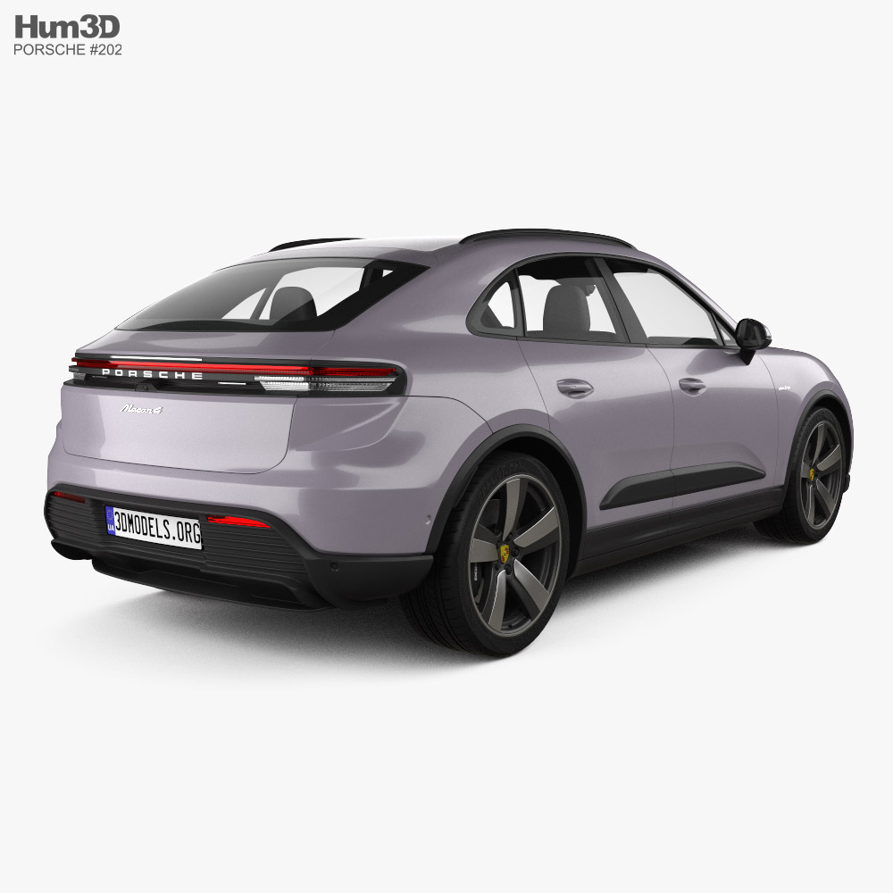 Porsche Macan 4 2024 3D model