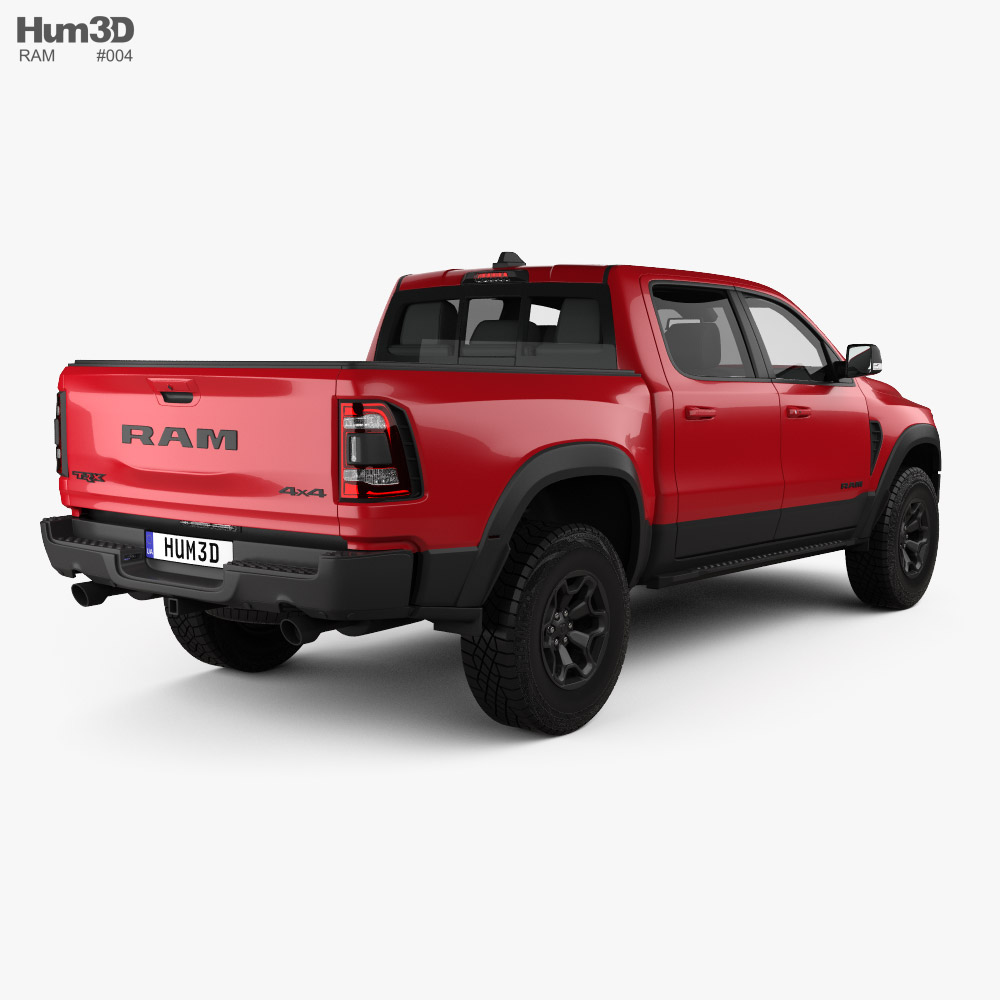 Ram 1500 Crew Cab TRX 2024 3D model