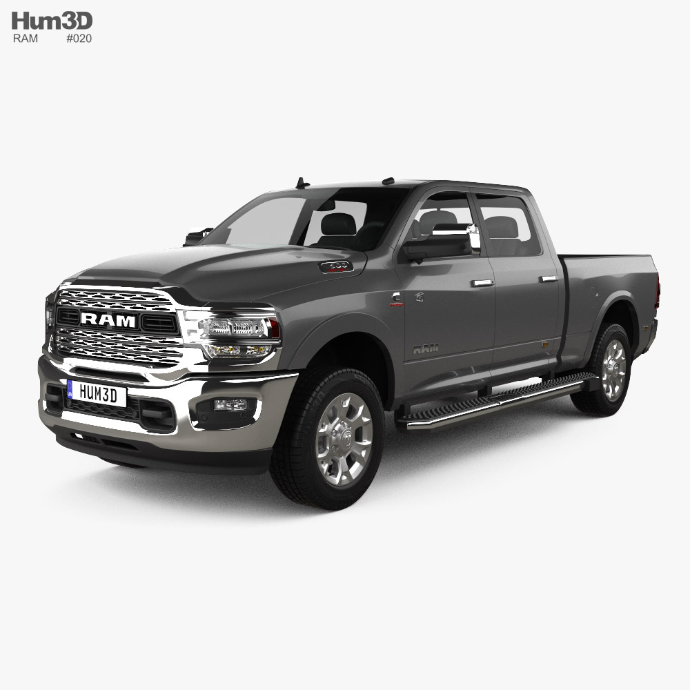 Ram 2500 Crew Cab Laramie 6’4″ Bed 2024 3D model
