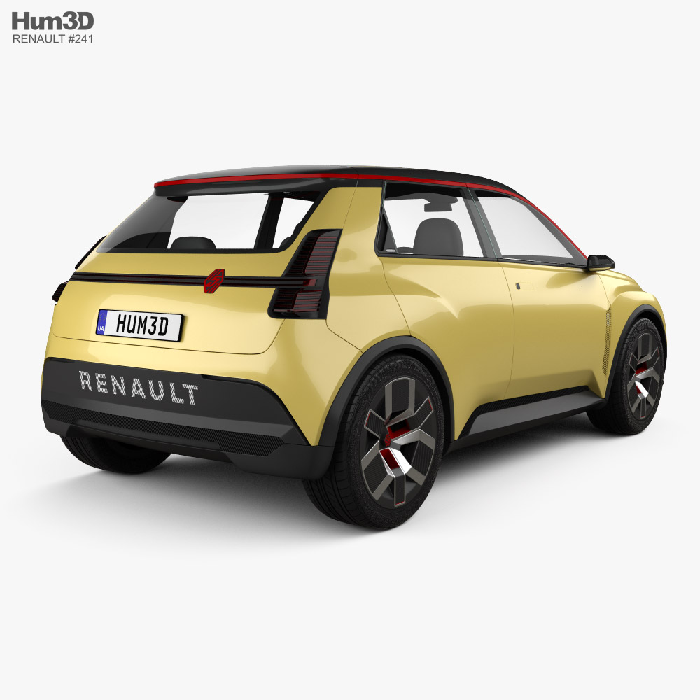 Renault 5 2024 3D model