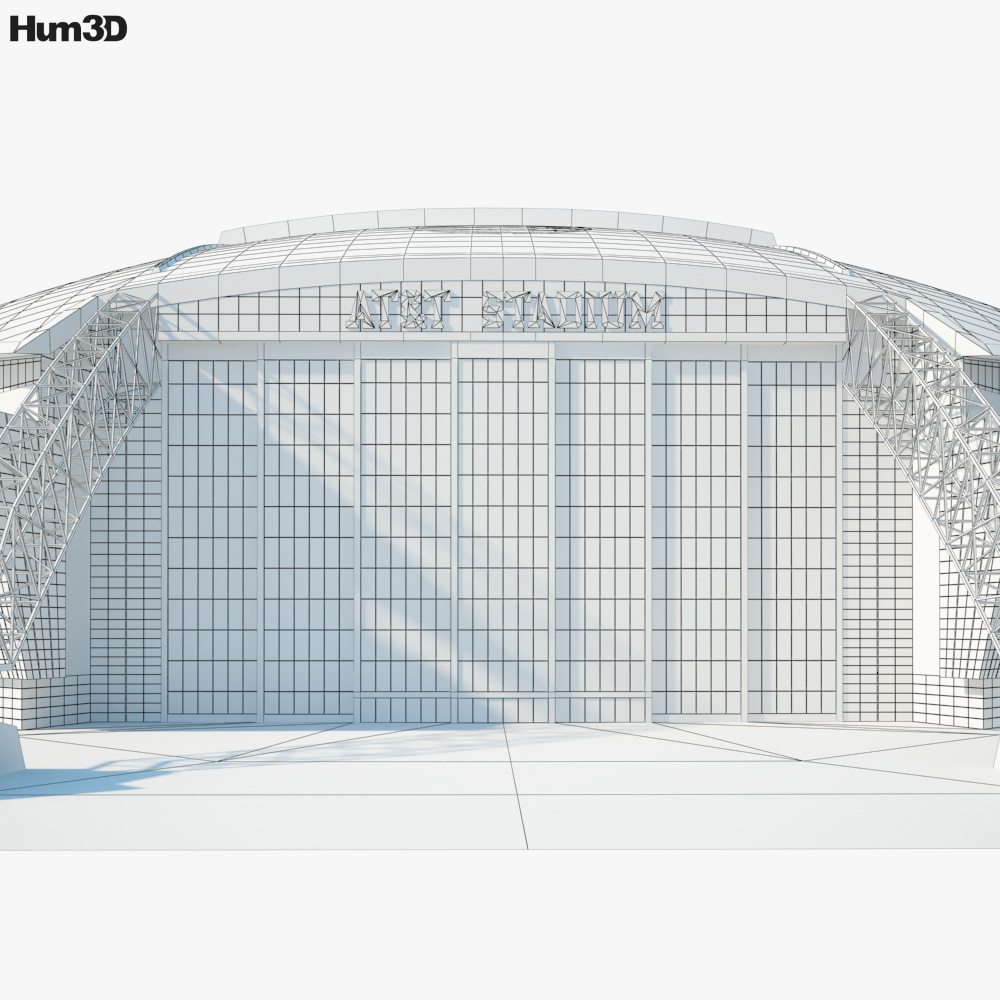 AT&T Stadium 3D model