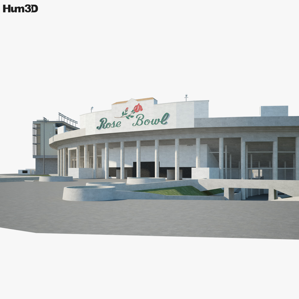 Rose Bowl Stadium 3D model