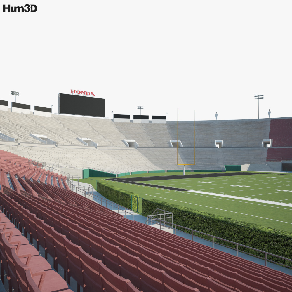 Rose Bowl Stadium 3D model