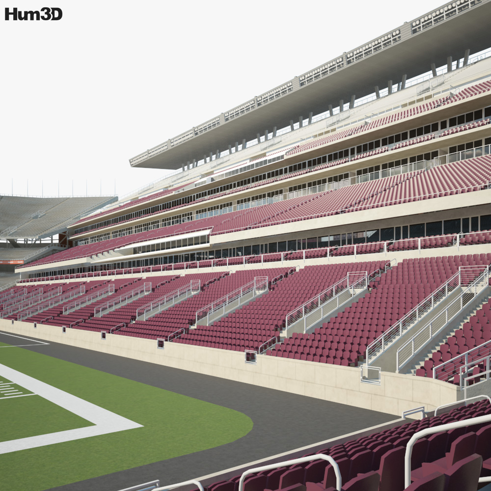 Kyle Field 3D model