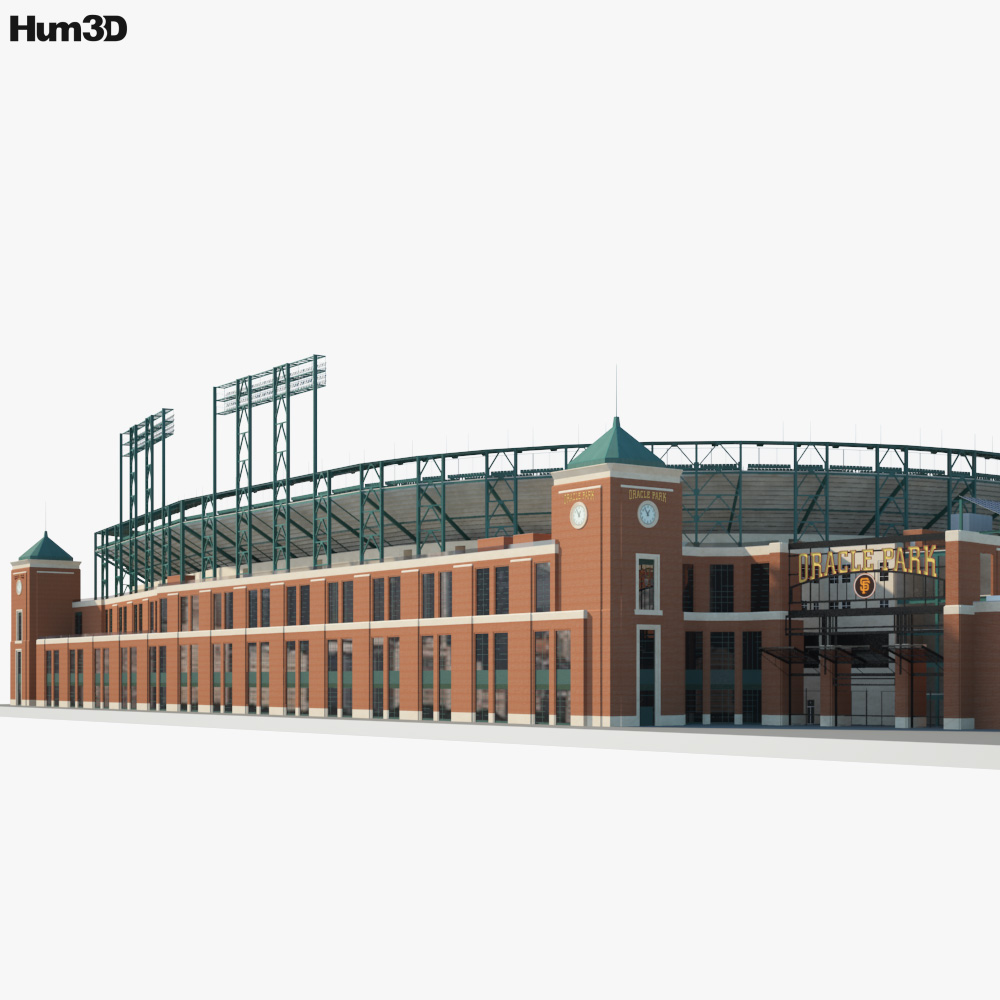 Oracle Park 3D model