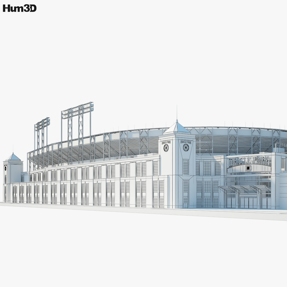 Oracle Park 3D model