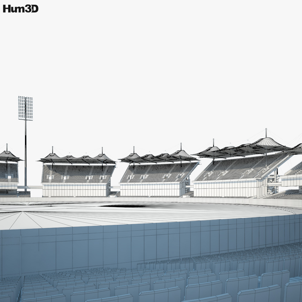 M.A. Chidambaram Stadium 3D model