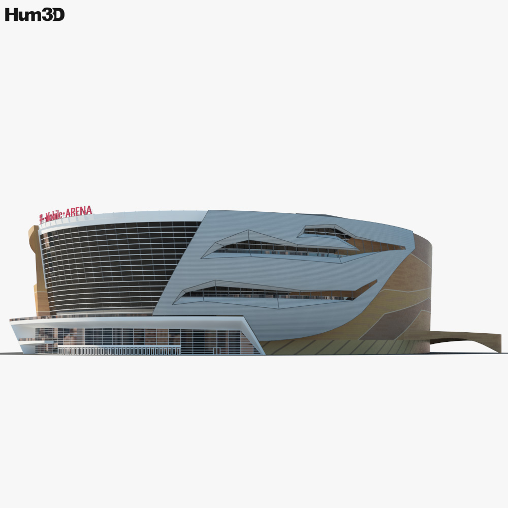 T-Mobile arena 3D model