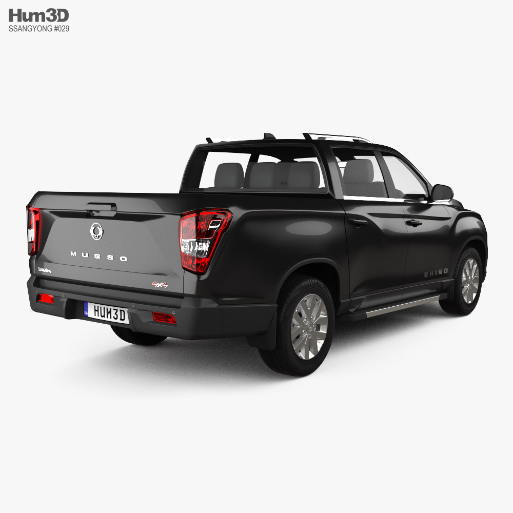 SsangYong Musso Rhino 2024 3D model