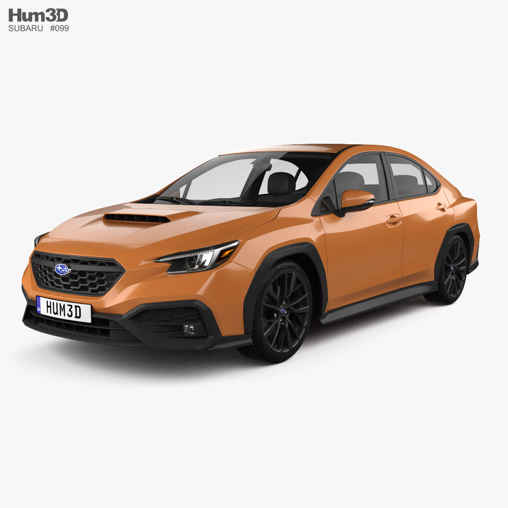 Subaru WRX 2024 3D model