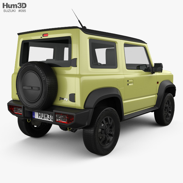 Suzuki Jimny Sierra 2024 3D model