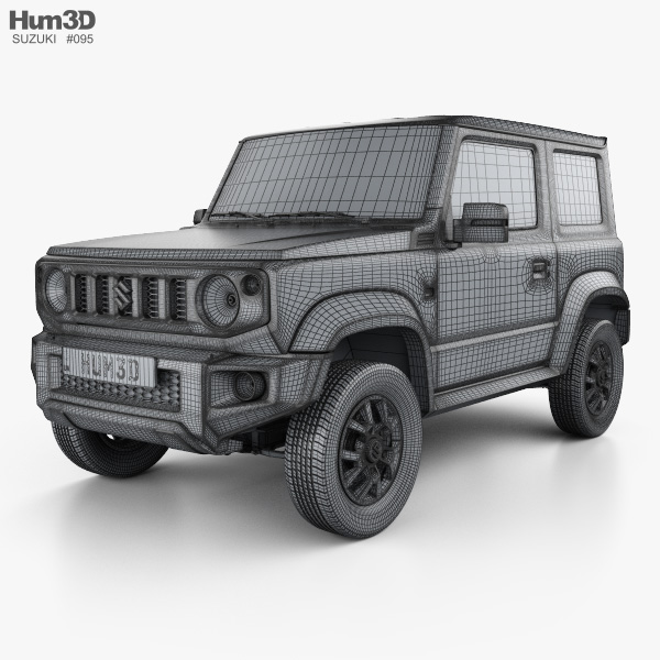 Suzuki Jimny Sierra 2024 3D model