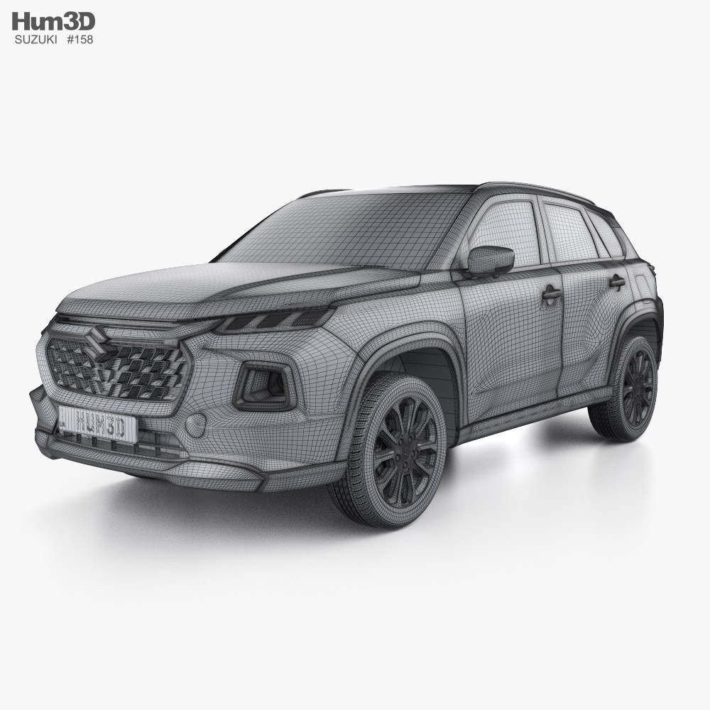 Suzuki Grand Vitara AllGrip hybrid 2024 3D model