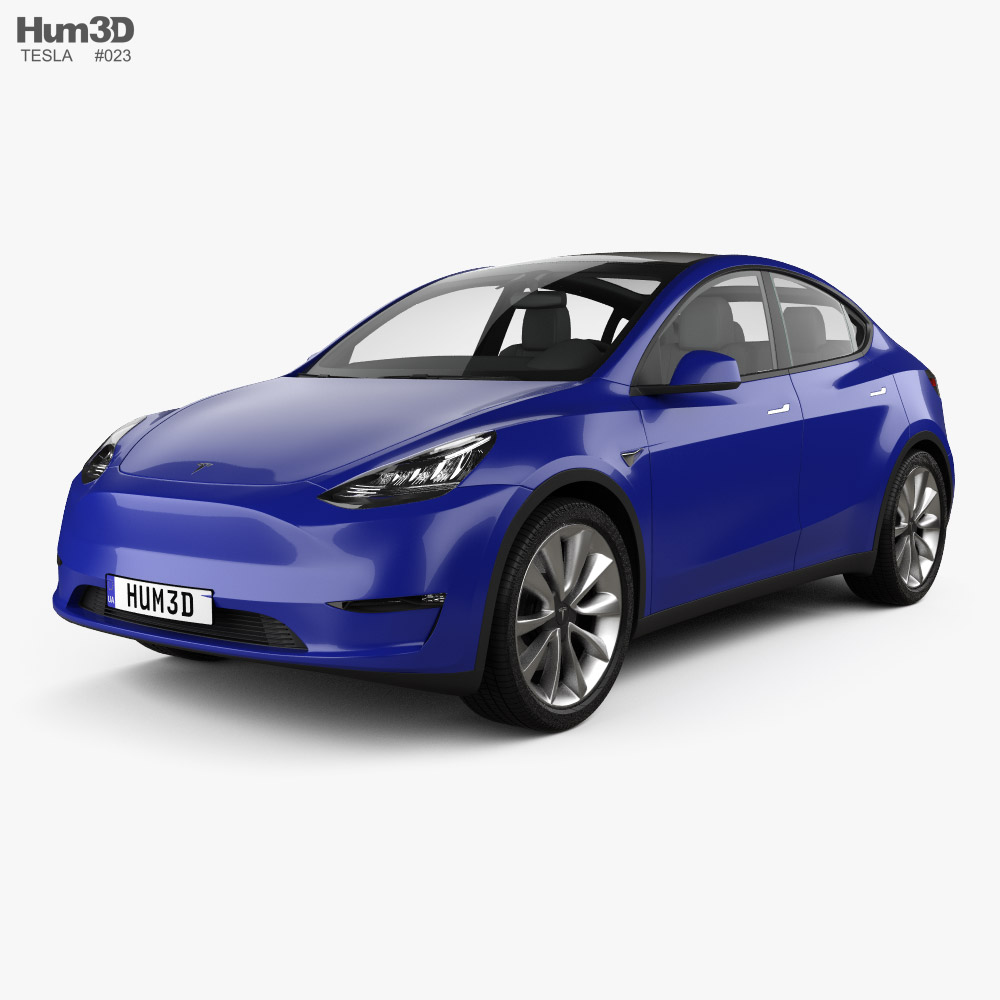 Tesla Model Y 2024 3D model