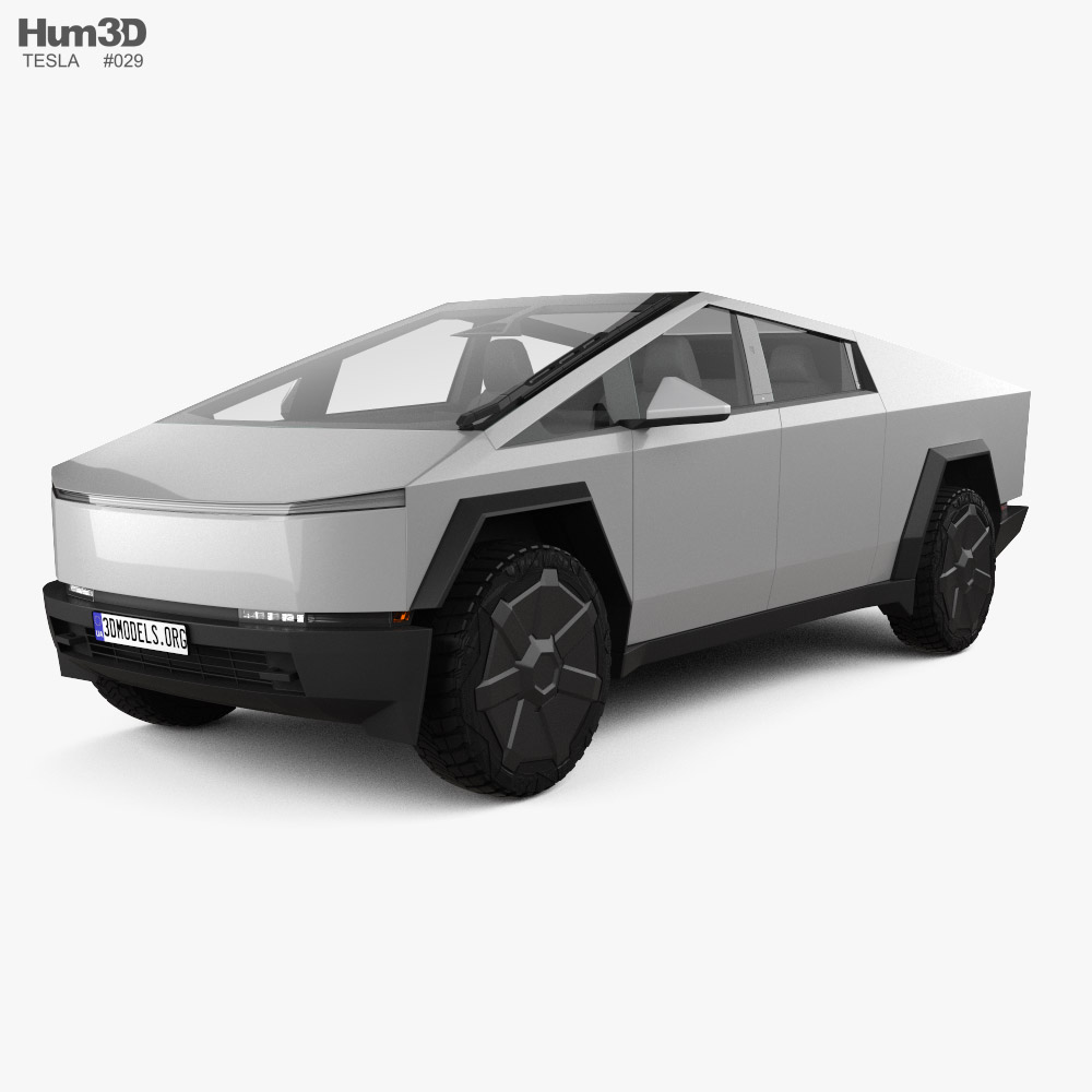 Tesla Cybertruck 2024 3D model