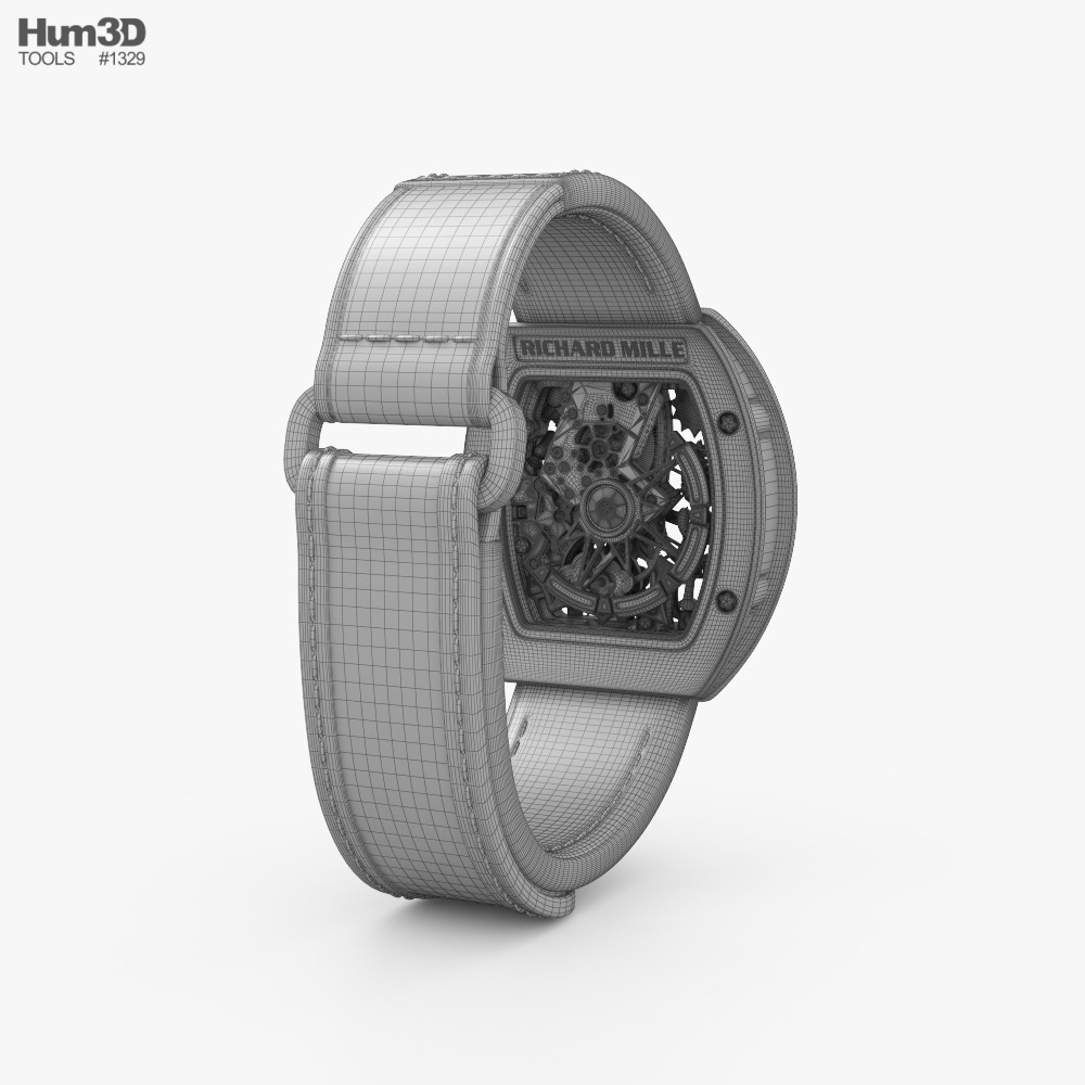 Richard Mille RM 88 Automatic Tourbillon Smiley 3D model