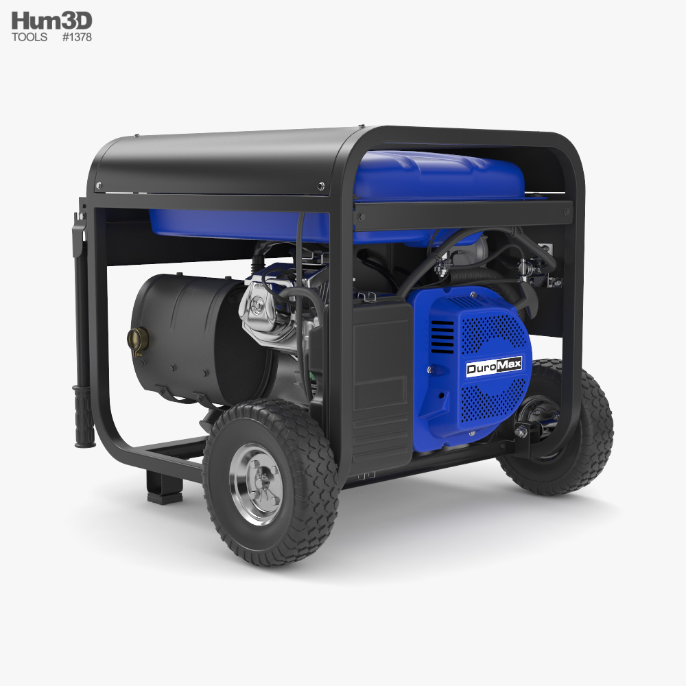 DuroMax XP12000HX Dual Fuel Portable Generator 3D model