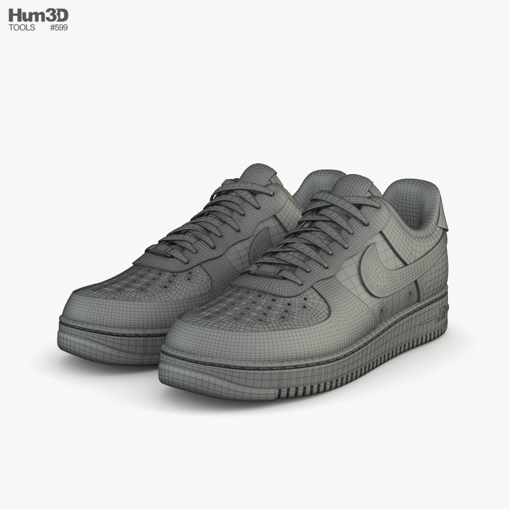 Nike Air Force 1 3D model