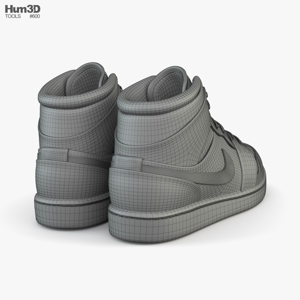 Nike Air Jordan 1 3D model