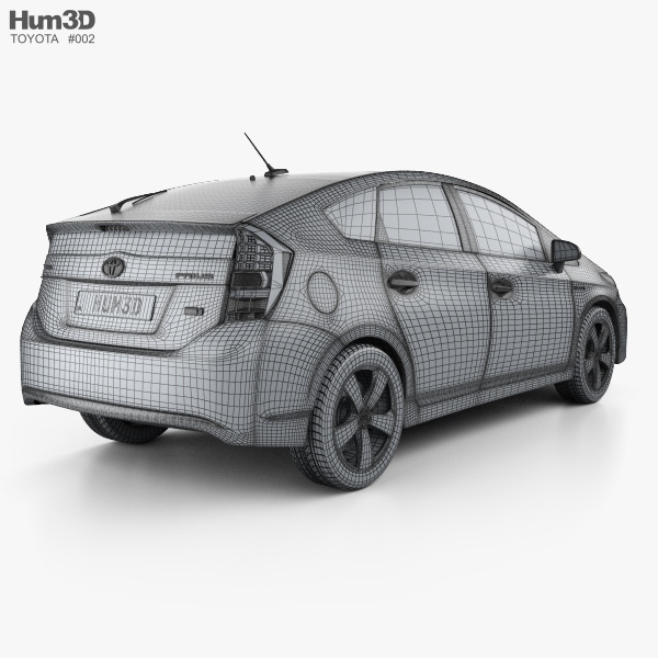 Toyota Prius 2010 3D model