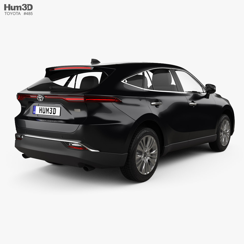 Toyota Harrier 2023 3D model