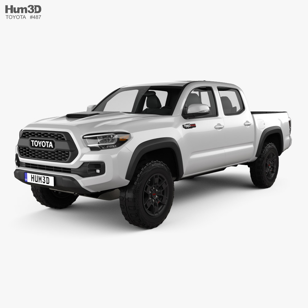 Toyota Tacoma Double Cab TRD Pro 2023 3D model